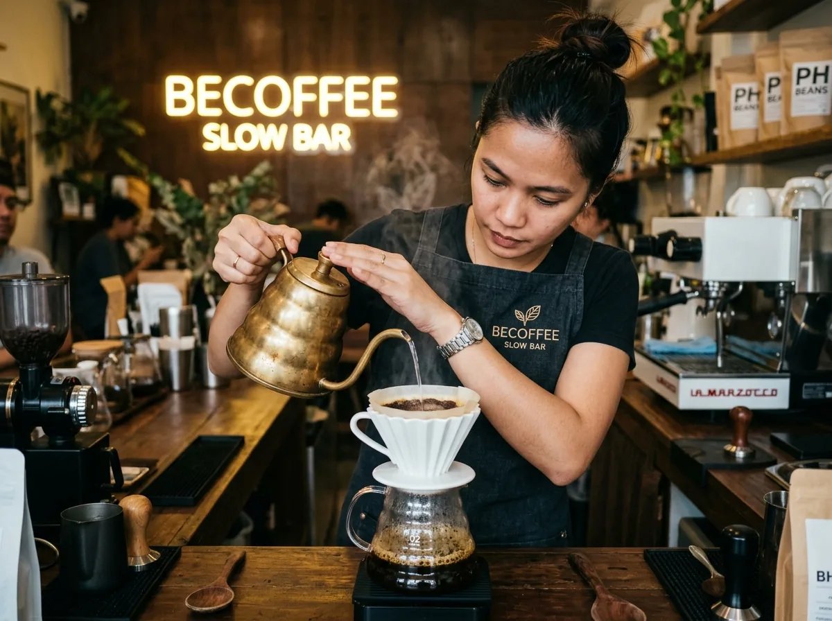 BeCoffee Slow Bar Artisanal Pour-over Station